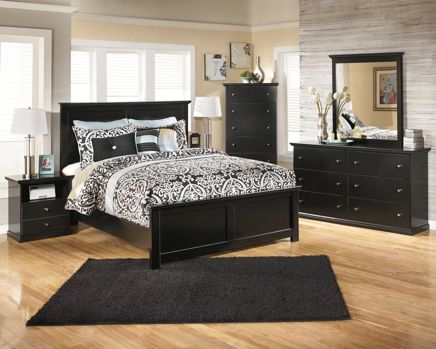 Maribel One Drawer Night Stand - Premier Furniture & Mattress
