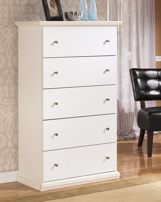 Bostwick Shoals Five Drawer Chest - Premier Furniture & Mattress