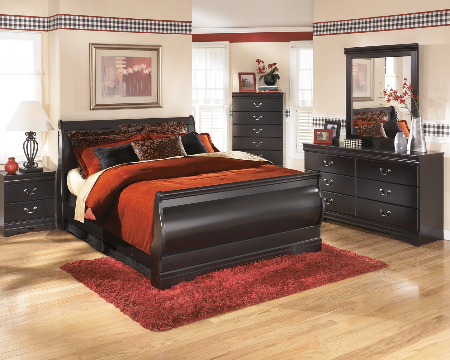 Huey Vineyard Two Drawer Night Stand - Premier Furniture & Mattress