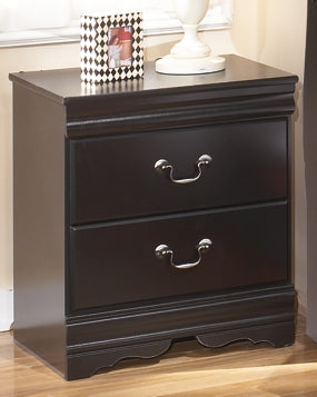 Huey Vineyard Two Drawer Night Stand - Premier Furniture & Mattress