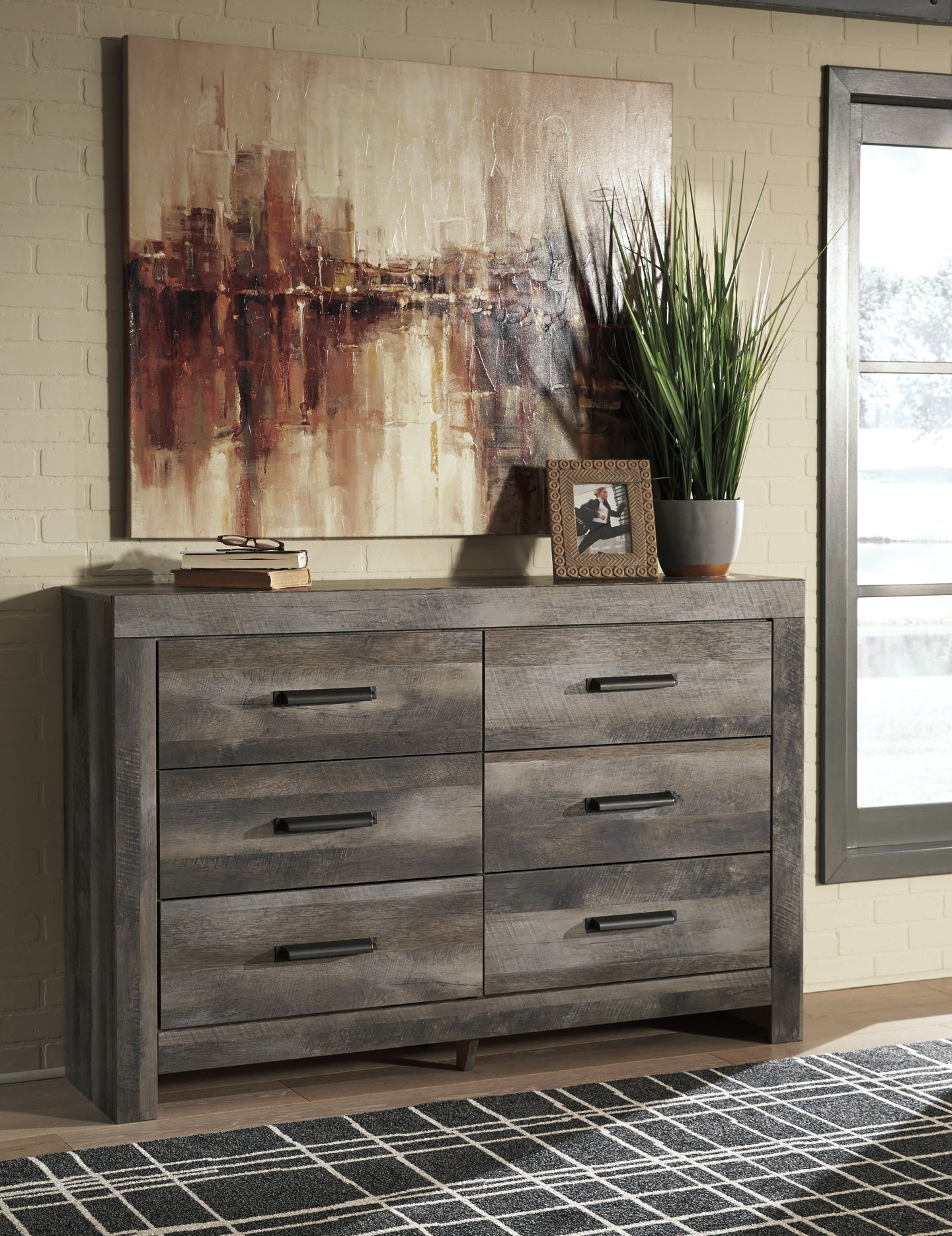 Wynnlow Six Drawer Dresser - Premier Furniture & Mattress