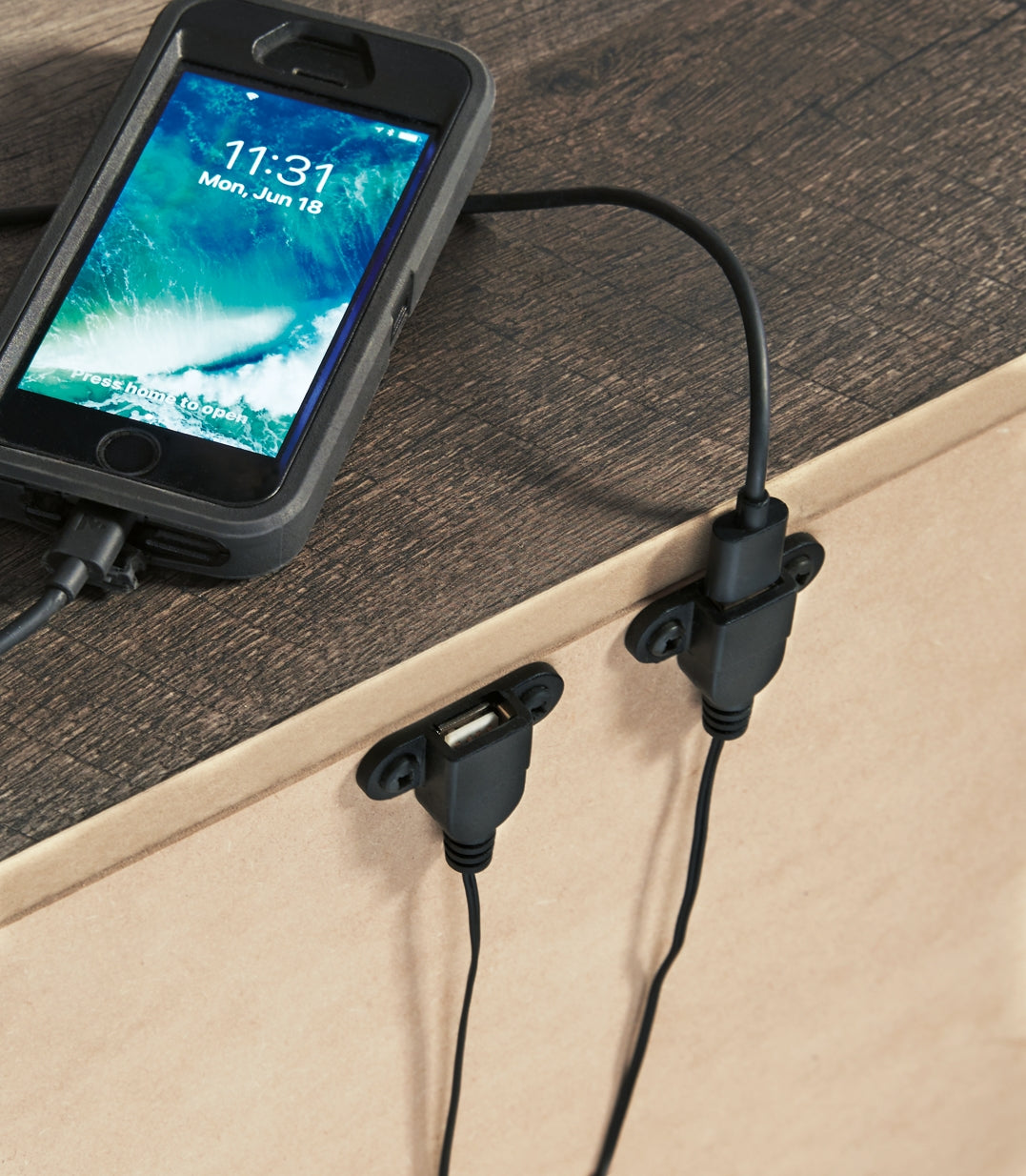 Wynnlow Two Drawer Night Stand - Premier Furniture & Mattress