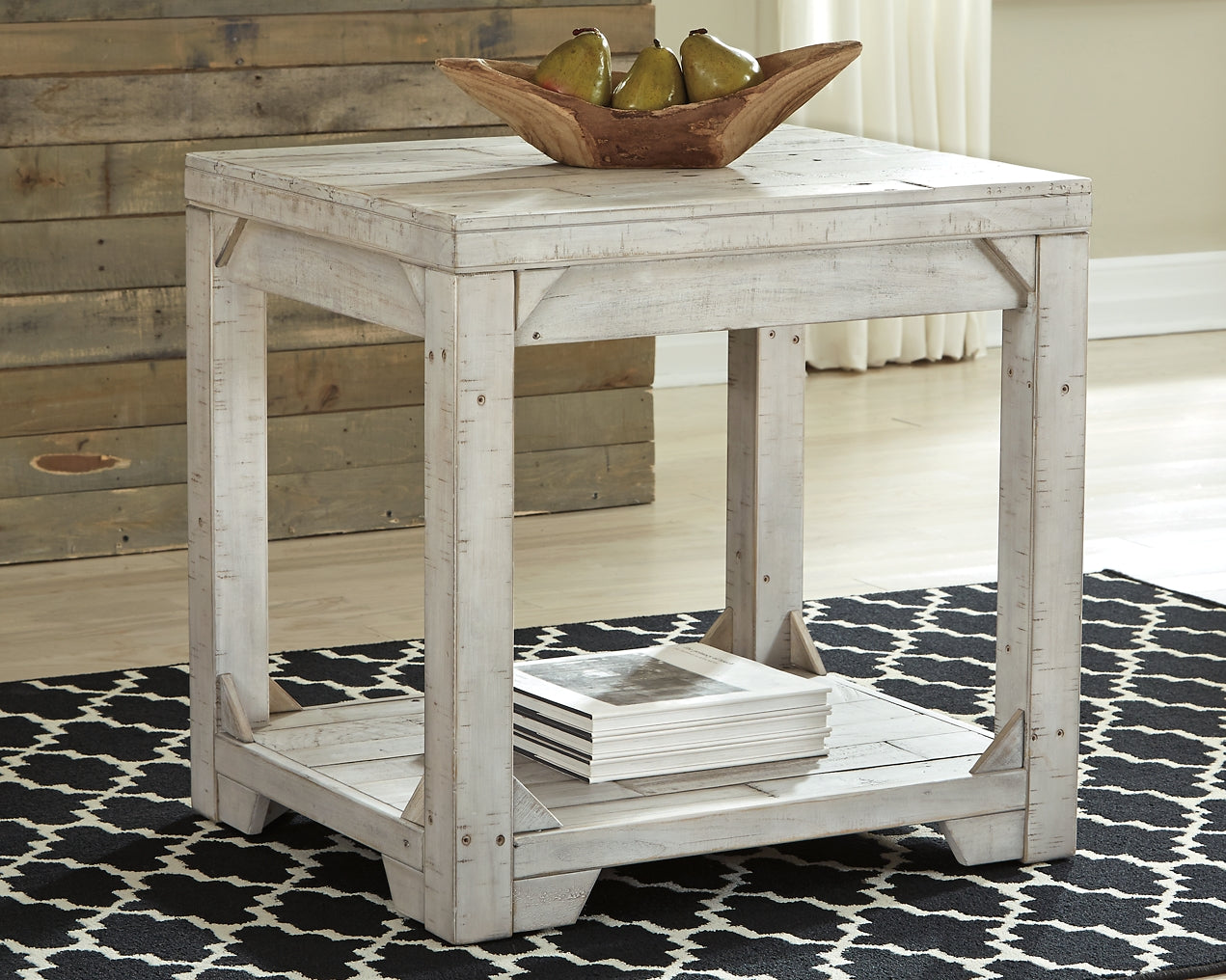Fregine Rectangular End Table - Premier Furniture & Mattress
