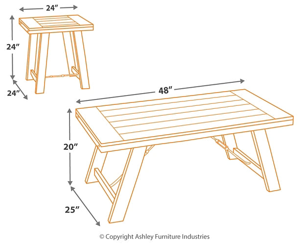 Noorbrook Occasional Table Set (3/CN) - Premier Furniture & Mattress