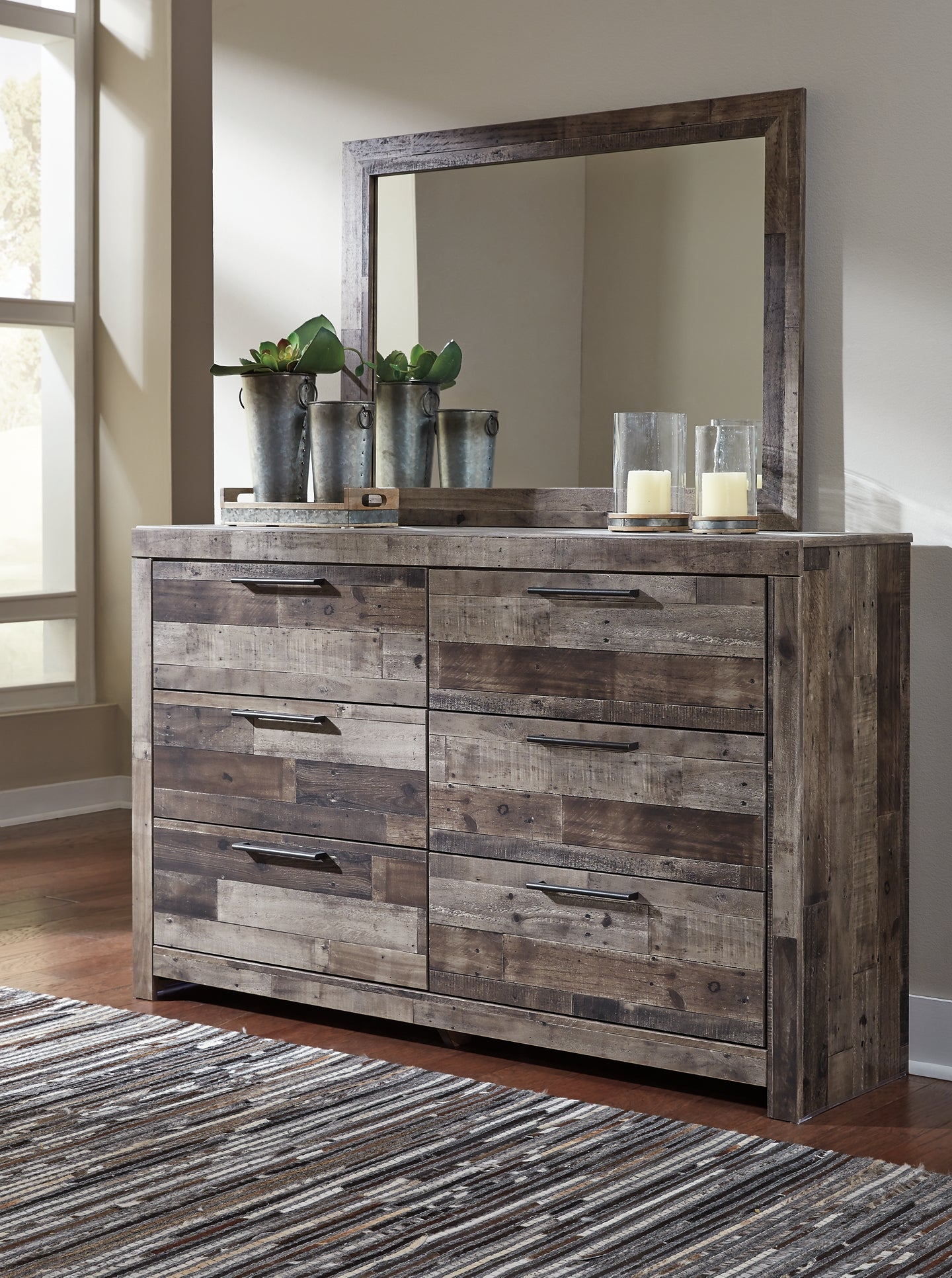 Derekson Dresser and Mirror - Premier Furniture & Mattress