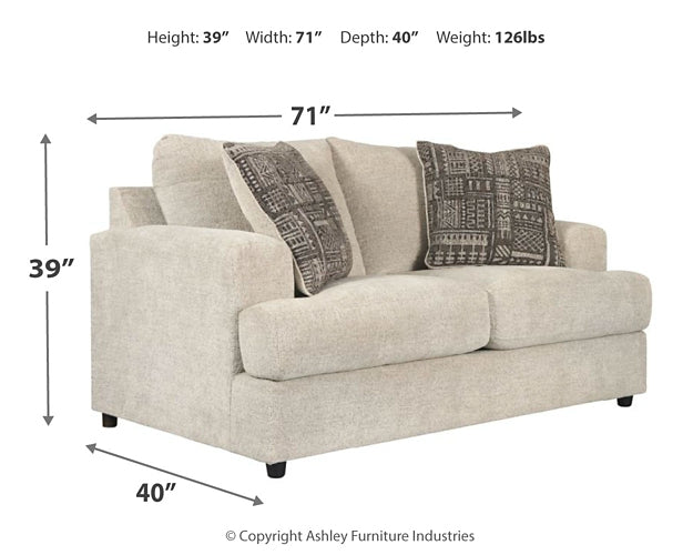 Soletren Loveseat - Premier Furniture & Mattress