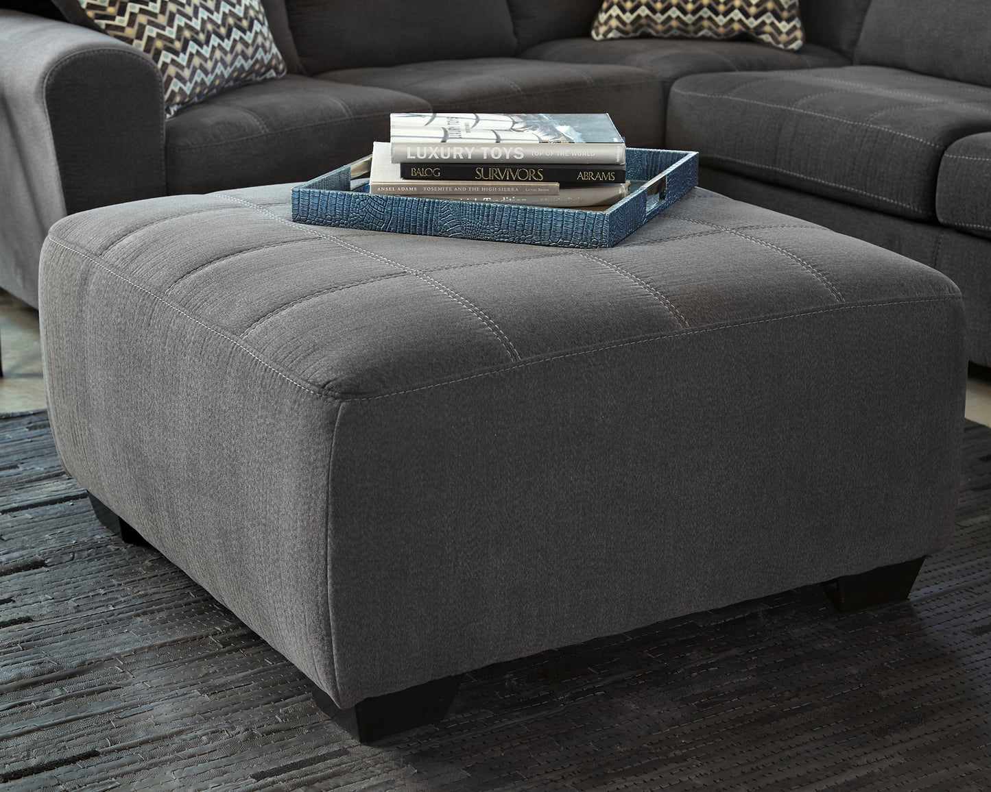 Ambee Oversized Accent Ottoman - Premier Furniture & Mattress