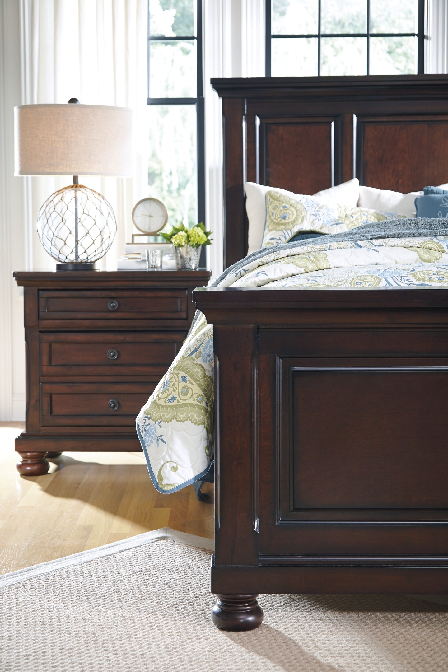 Robbinsdale Two Drawer Night Stand - Premier Furniture & Mattress