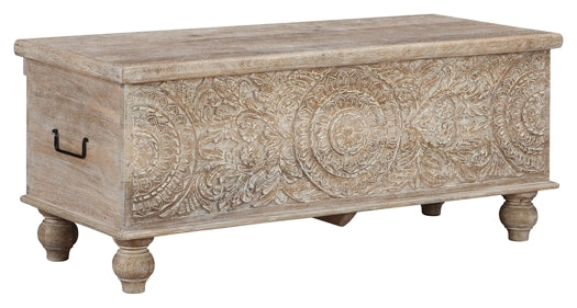 Fossil Ridge Storage Bench - Premier Furniture & Mattress