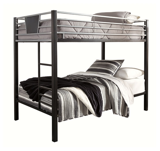 Dinsmore Twin/Twin Bunk Bed w/Ladder - Premier Furniture & Mattress