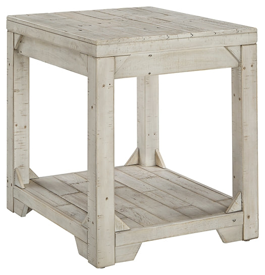 Fregine Rectangular End Table - Premier Furniture & Mattress