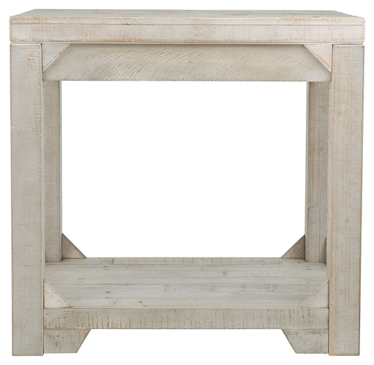 Fregine Rectangular End Table - Premier Furniture & Mattress