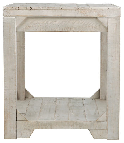 Fregine Rectangular End Table - Premier Furniture & Mattress