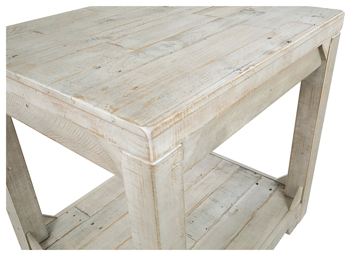 Fregine Rectangular End Table - Premier Furniture & Mattress