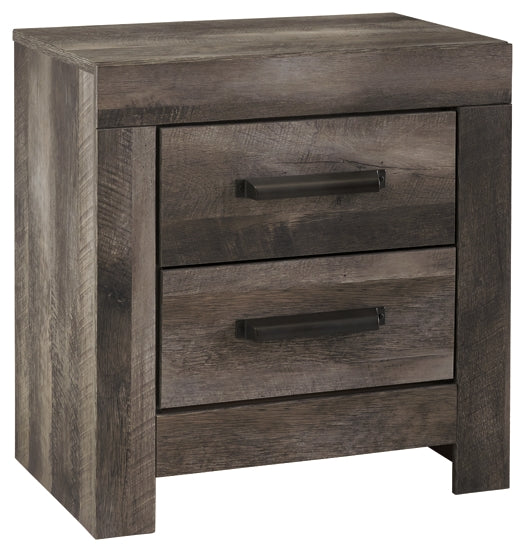 Wynnlow Two Drawer Night Stand - Premier Furniture & Mattress