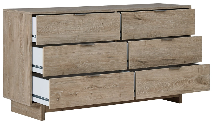 Oliah Six Drawer Dresser - Premier Furniture & Mattress