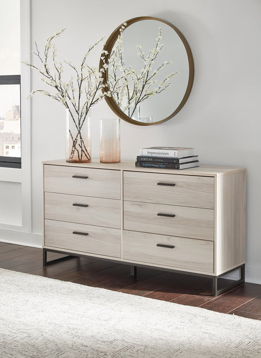 Socalle Six Drawer Dresser - Premier Furniture & Mattress