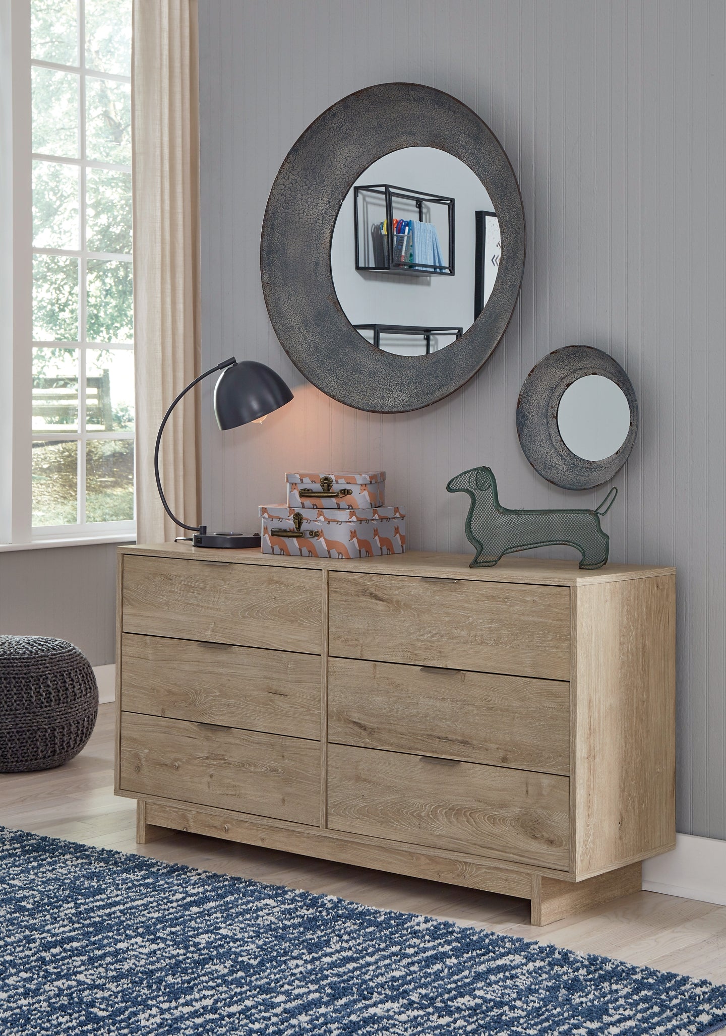 Oliah Six Drawer Dresser - Premier Furniture & Mattress