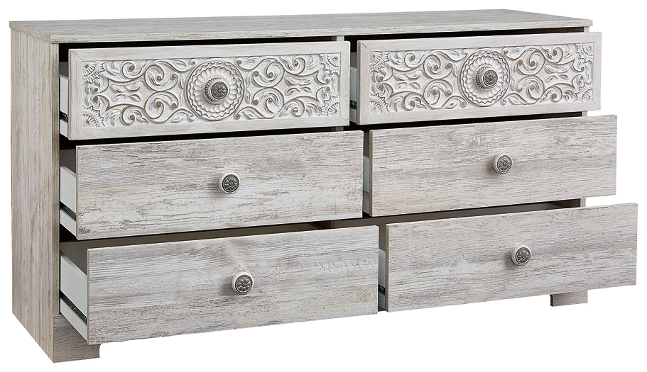 Paxberry Six Drawer Dresser - Premier Furniture & Mattress