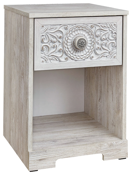 Paxberry One Drawer Night Stand - Premier Furniture & Mattress