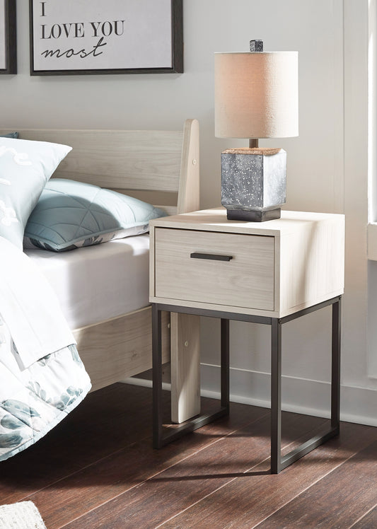 Socalle One Drawer Night Stand - Premier Furniture & Mattress
