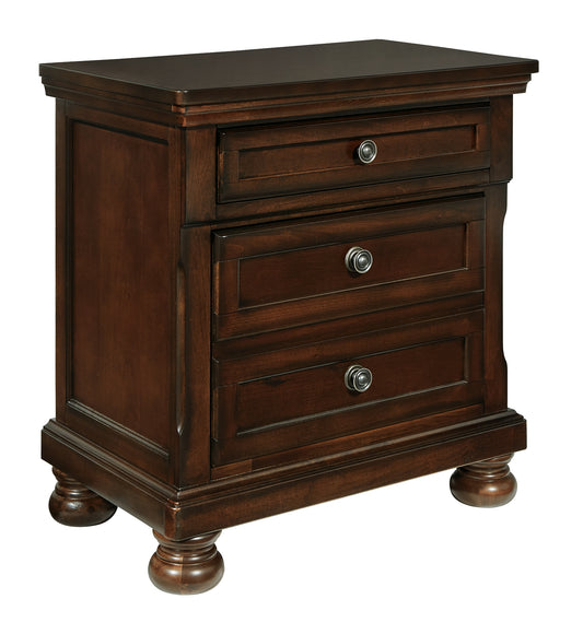 Robbinsdale Two Drawer Night Stand - Premier Furniture & Mattress