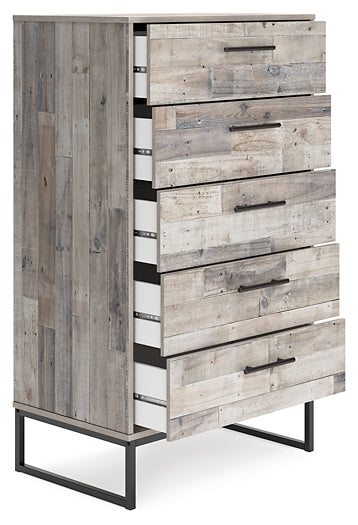 Neilsville Five Drawer Chest - Premier Furniture & Mattress