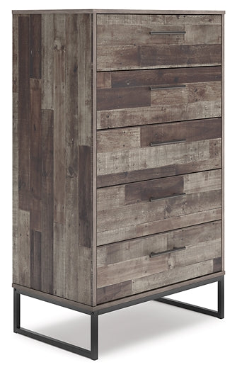 Neilsville Five Drawer Chest - Premier Furniture & Mattress
