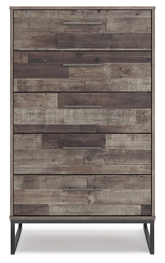 Neilsville Five Drawer Chest - Premier Furniture & Mattress