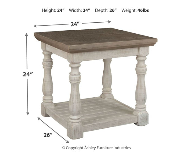 Havalance Rectangular End Table - Premier Furniture & Mattress