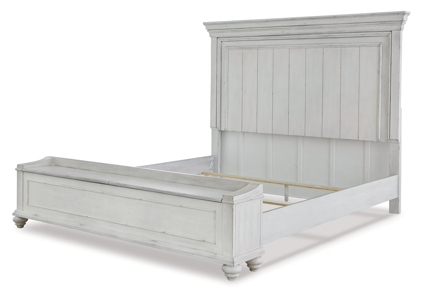 Kanwyn Panel Bed With Storage Bench - Premier Furniture & Mattress