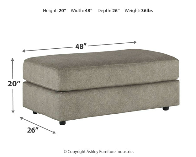 Soletren Oversized Accent Ottoman - Premier Furniture & Mattress