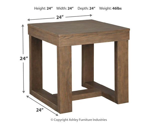 Cariton Square End Table - Premier Furniture & Mattress
