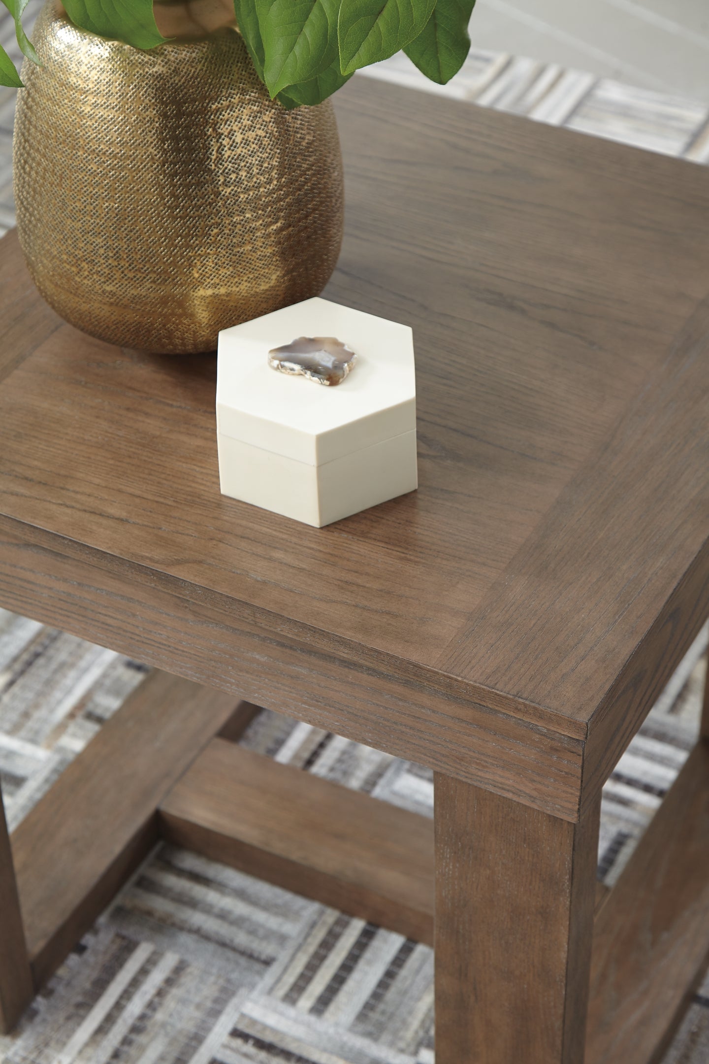 Cariton Square End Table - Premier Furniture & Mattress
