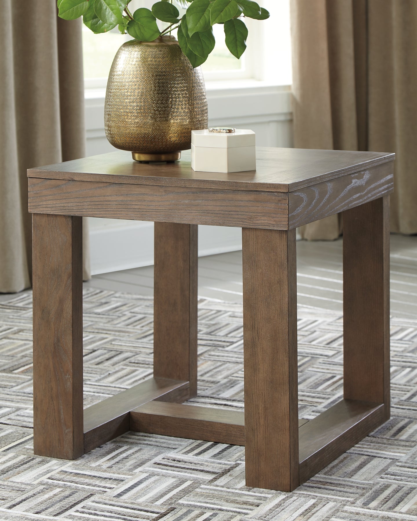 Cariton Square End Table - Premier Furniture & Mattress