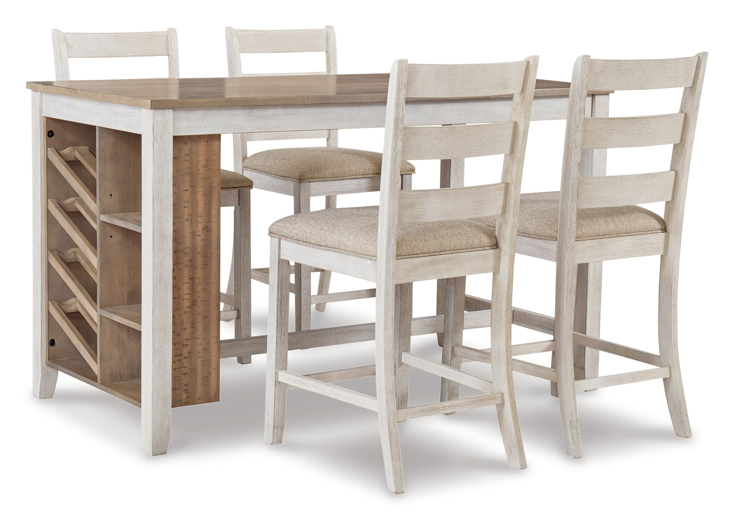 Skempton RECT Counter Table w/Storage - Premier Furniture & Mattress