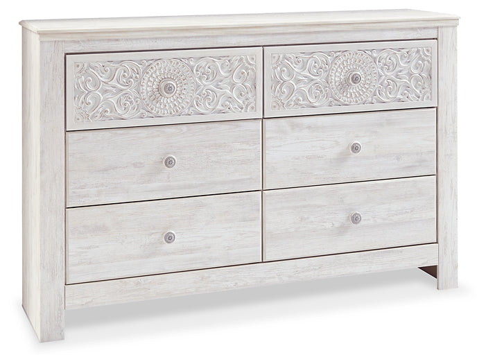 Paxberry Six Drawer Dresser - Premier Furniture & Mattress