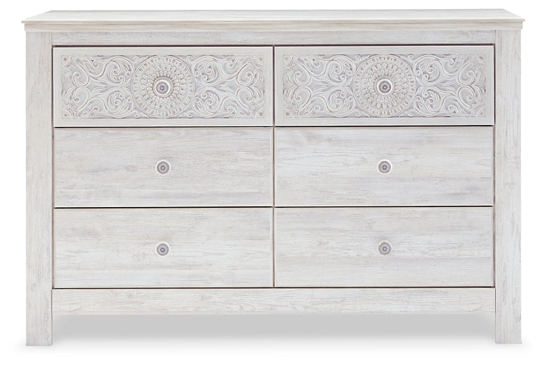 Paxberry Six Drawer Dresser - Premier Furniture & Mattress