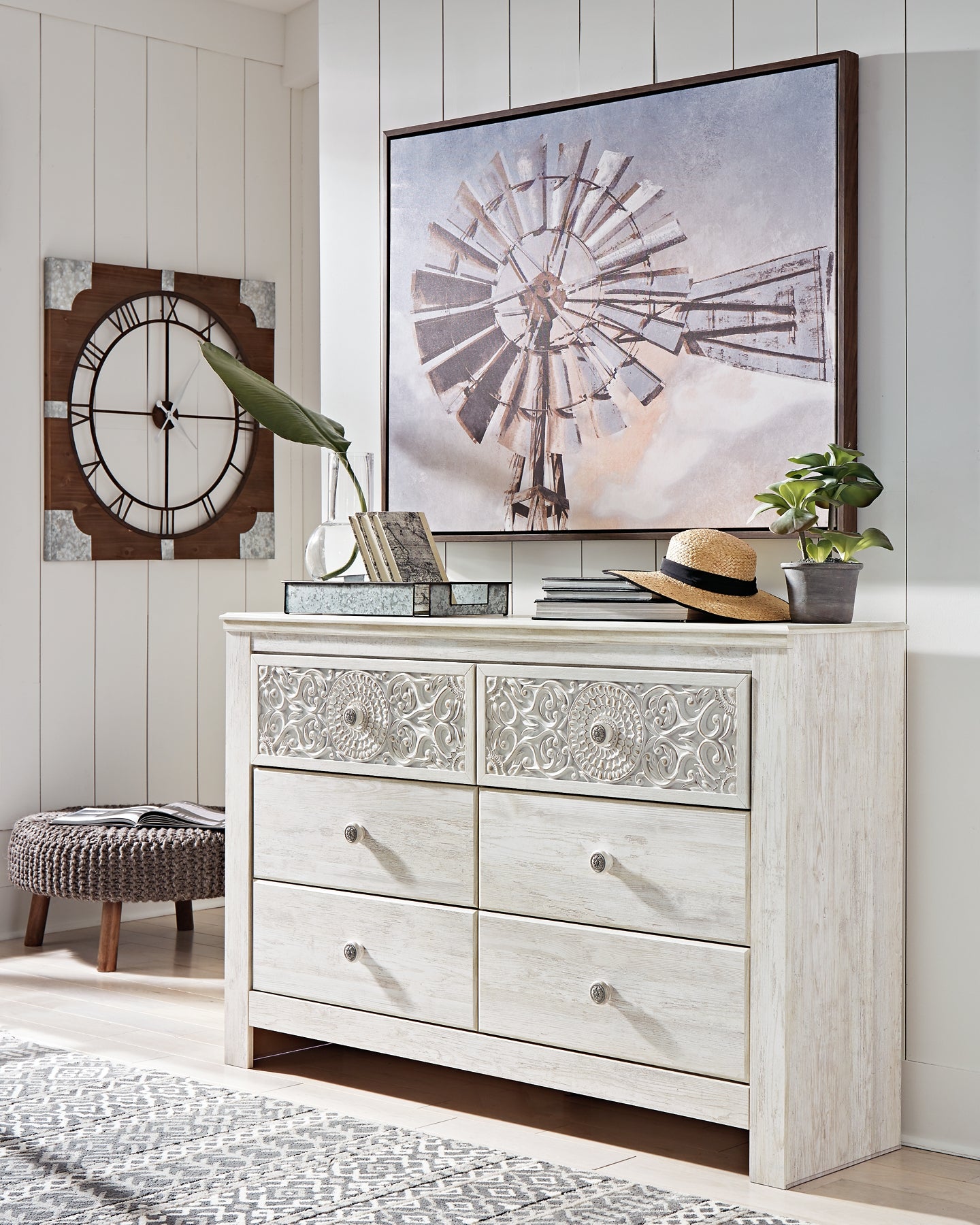 Paxberry Six Drawer Dresser - Premier Furniture & Mattress