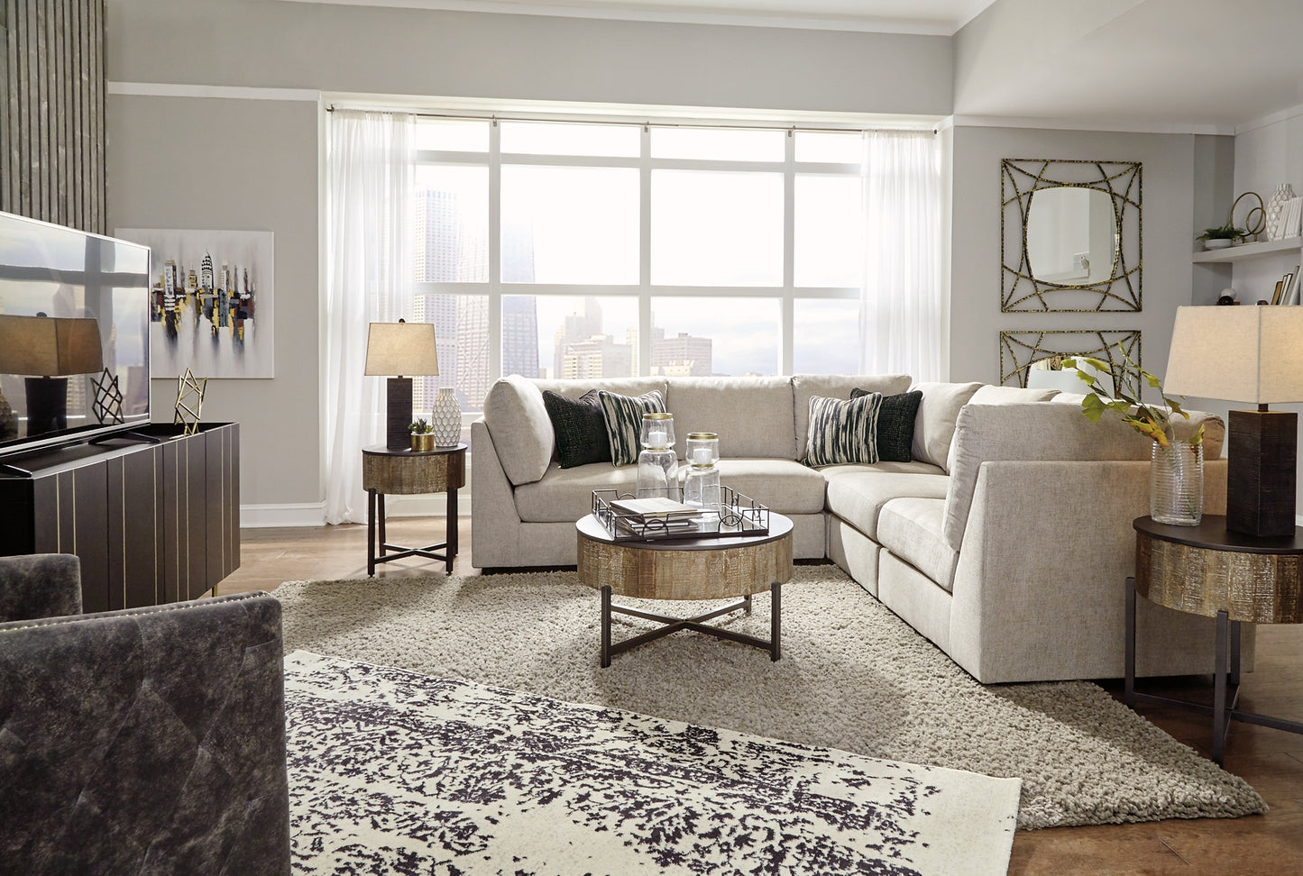 Kellway 5-Piece Sectional - Premier Furniture & Mattress