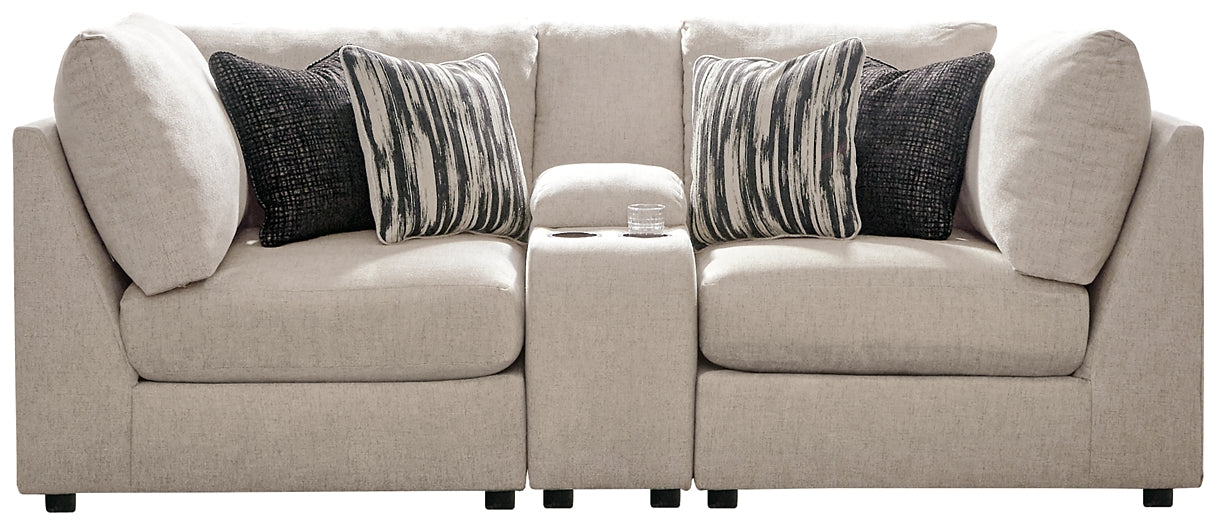 Kellway 3-Piece Sectional Loveseat - Premier Furniture & Mattress