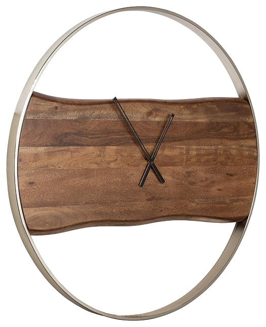 Panchali Wall Clock - Premier Furniture & Mattress