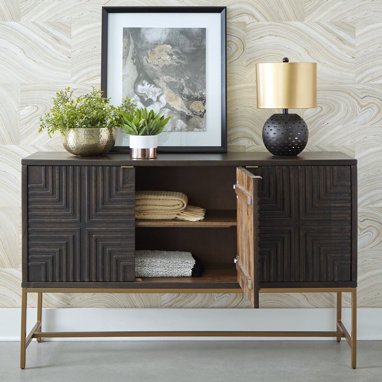 Elinmore Accent Cabinet - Premier Furniture & Mattress