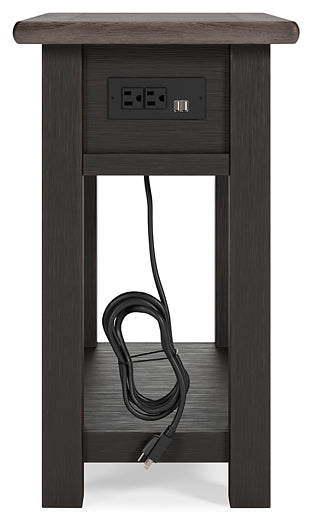 Tyler Creek Chair Side End Table - Premier Furniture & Mattress
