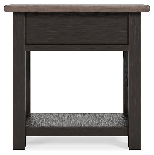 Tyler Creek Chair Side End Table - Premier Furniture & Mattress