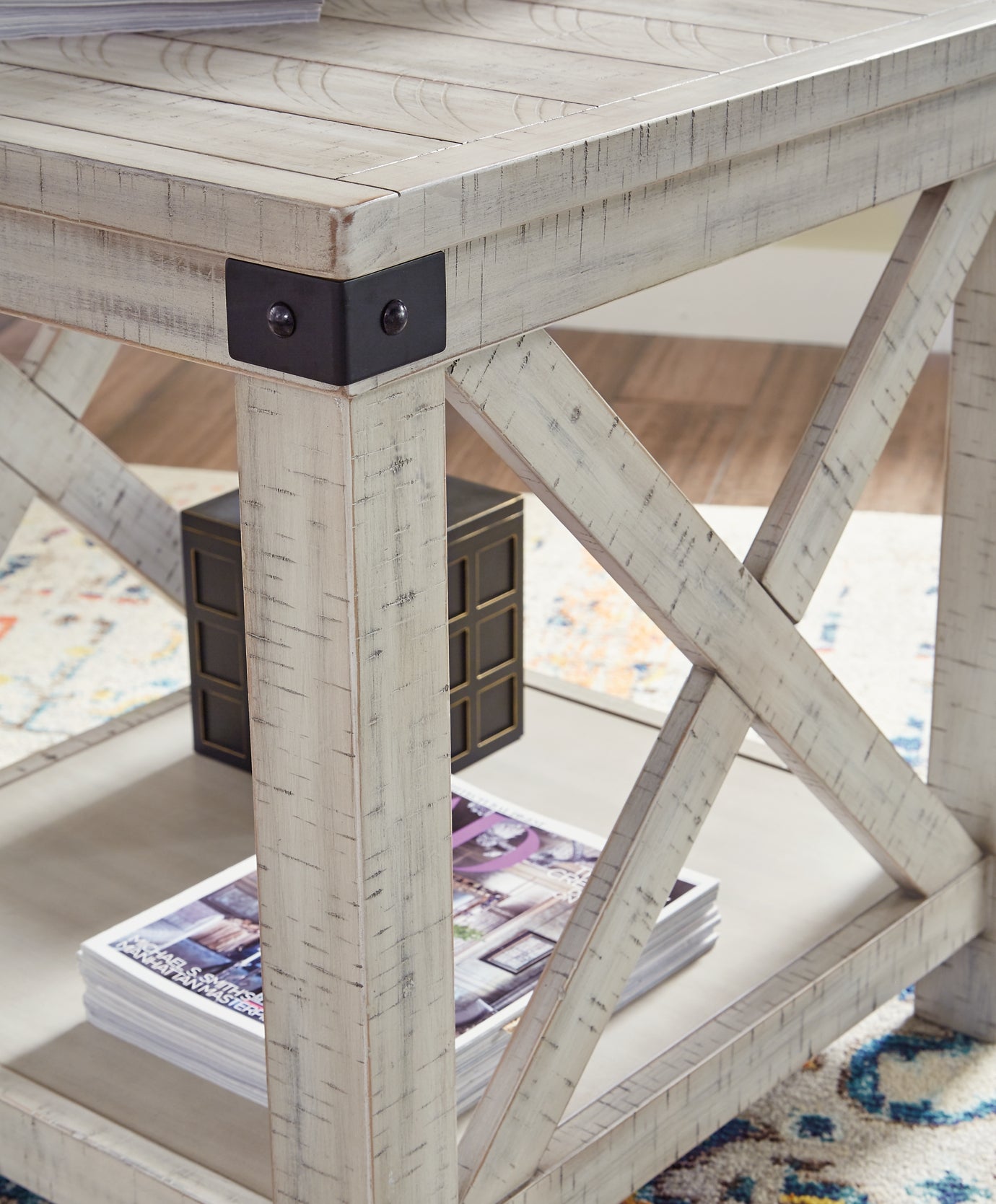 Carynhurst Rectangular End Table - Premier Furniture & Mattress
