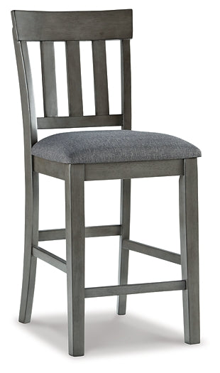 Hallanden Upholstered Barstool (2/CN) - Premier Furniture & Mattress