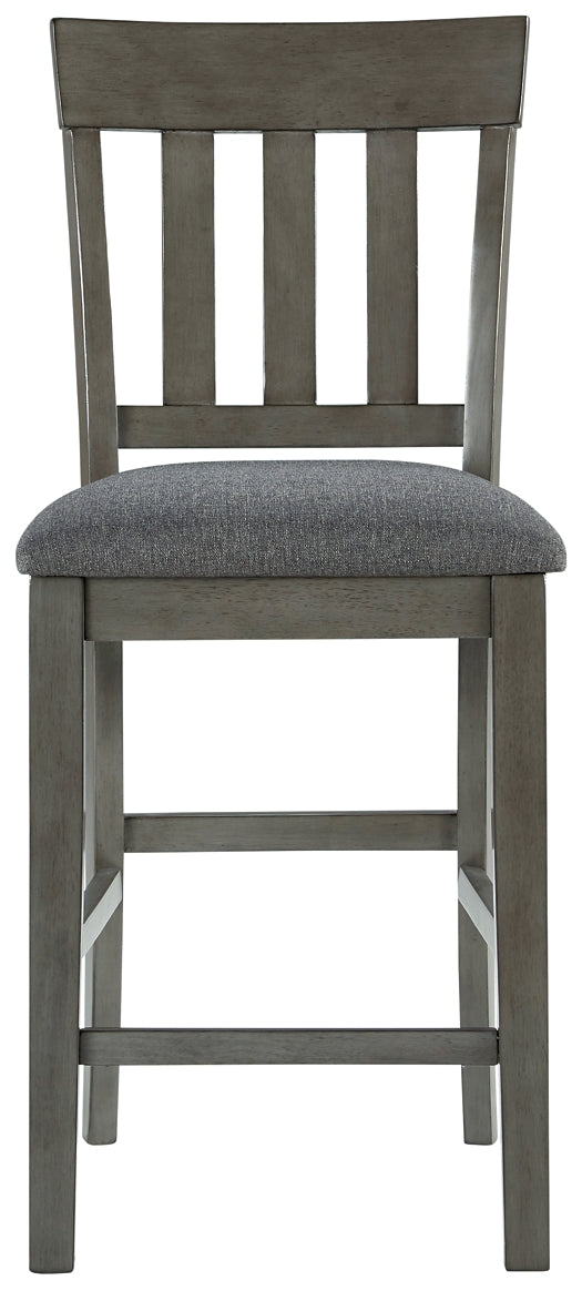 Hallanden Upholstered Barstool (2/CN) - Premier Furniture & Mattress