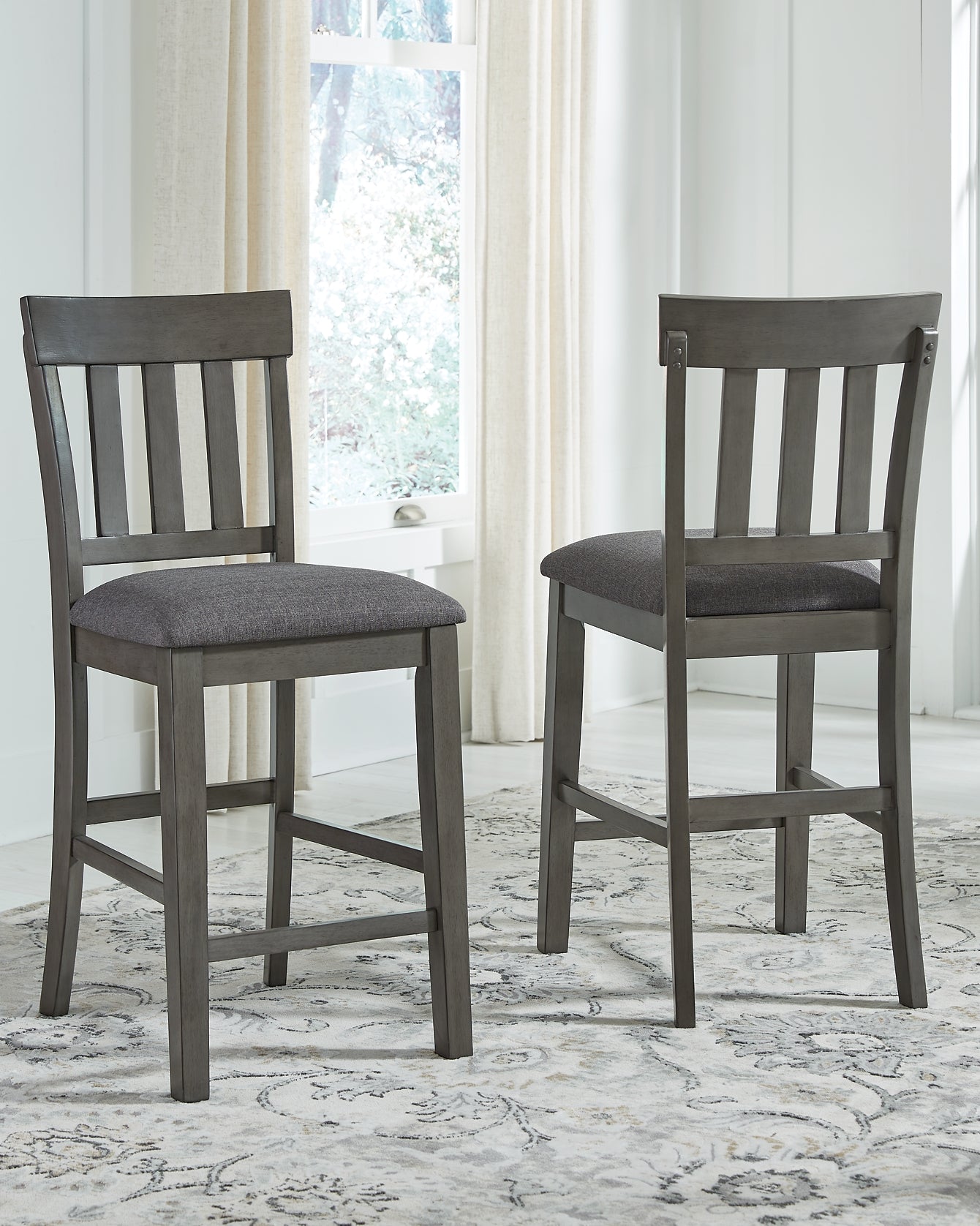Hallanden Upholstered Barstool (2/CN) - Premier Furniture & Mattress