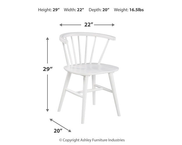 Grannen Dining Room Side Chair (2/CN) - Premier Furniture & Mattress